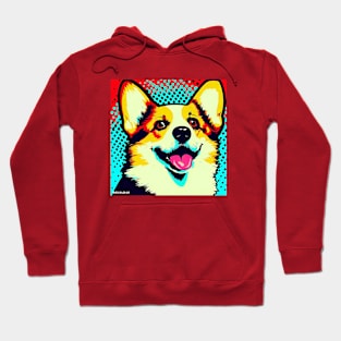 Welsh Corgi pop art Hoodie